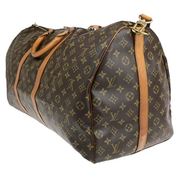 LOUIS VUITTON Keepall Bandouliere 60 2Way Hand Bag Monogram - Picture 14 of 16